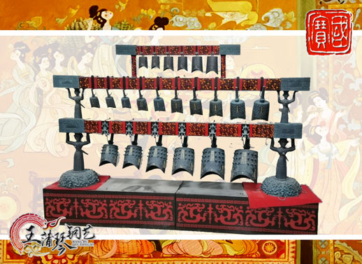 22件C型編鐘、小型演奏級(jí)、F調(diào)主旋律